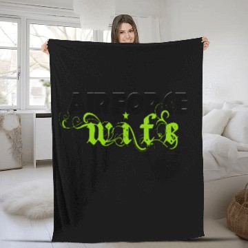 Discover Air Force Wife :: Key To My Heart Fleece Blankets