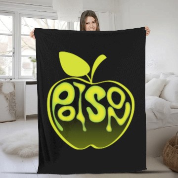 Discover Poison Apple Fleece Blankets