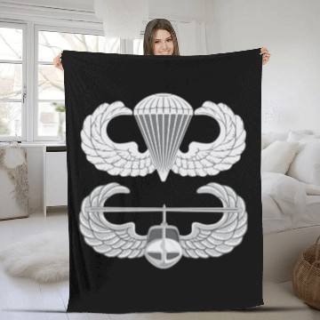 Discover Airborne Air Assault Fleece Blankets