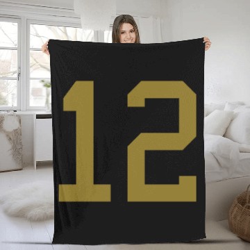 Discover 12 - Number Fleece Blankets