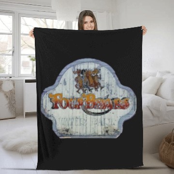 Discover Four Bears Vintage Waterpark Michigan Fleece Blankets