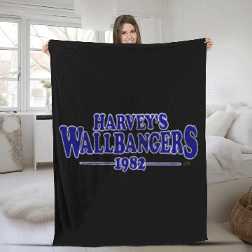 Discover Harvey Wallbanger's Milwaukee 1982 Fleece Blankets