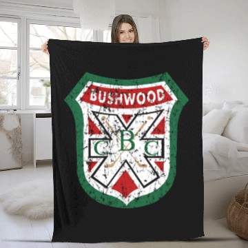 Discover Bushwood Country Club Crest Fleece Blankets