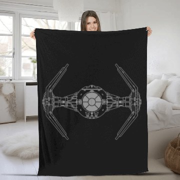 Discover SKYF-01-019 TIE Fighter Star Wars Fleece Blankets