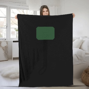 Discover Thor Hammer Silhouette Fleece Blankets