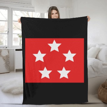 Discover Marine Corps General - Rank Flag Fleece Blankets