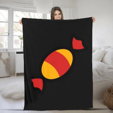 Discover Candy Icon Fleece Blankets