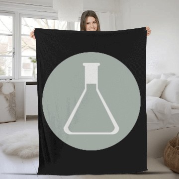 Discover Chemistry Beaker Fleece Blankets