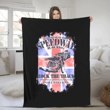 Discover UK Speedway Racing Fleece Blankets