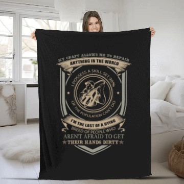 Discover lineman i love my lineman power lineman footbal Fleece Blankets