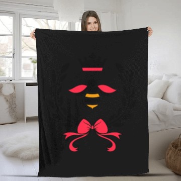 Discover Queen Bee Fleece Blankets