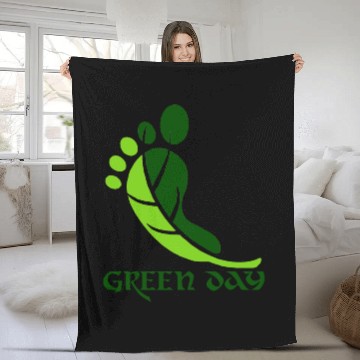 Discover Green day Fleece Blankets