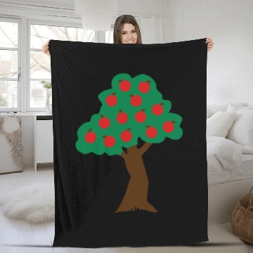 Discover ♥ټApple Tree-Eat More Awesome Fruitټ♥ Fleece Blankets