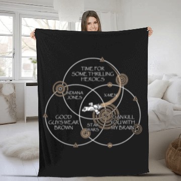 Discover Firefly - Indiana Jones, X - men, Star wars Fleece Blankets