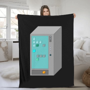 Discover vending machine Fleece Blankets