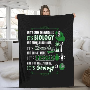 Discover Science teacher - Awesome Fleece Blankets for teacher
