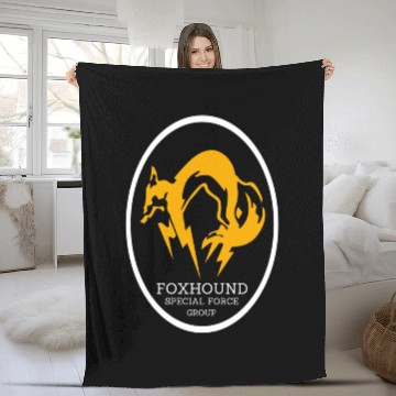 Discover METAL GEAR SOLID - FOXHOUND SPECIAL FORCE GROUP 3D Fleece Blankets