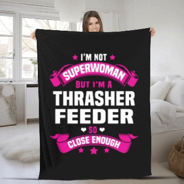 Discover Thrasher Feeder Fleece Blankets