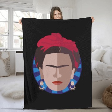 Discover TGIF | Thank God it's Frida Kahlo Fleece Blankets