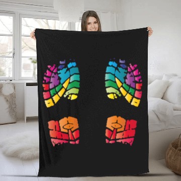 Discover Foxtrot Uniform Charlie Kilo... FUCK OFF! Fleece Blankets