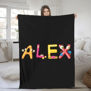 Discover Alex Fleece Blankets