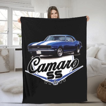Discover Camaro SS Fleece Blankets