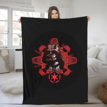 Discover Cool Star Wars Darth Vader art Fleece Blankets