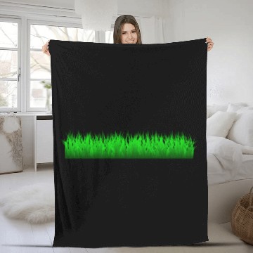 Discover Grass Fleece Blankets