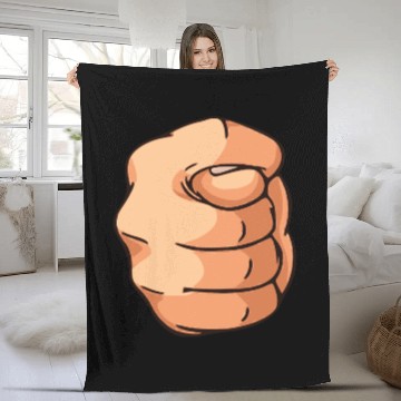 Discover Fig Sign Fleece Blankets