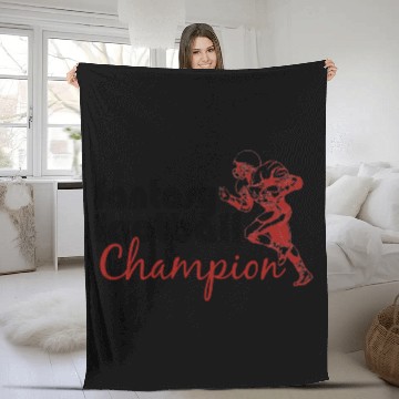 Discover Fantasy Football Champ Fleece Blankets