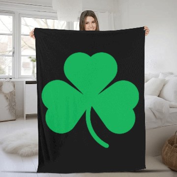 Discover Shamrock Fleece Blankets
