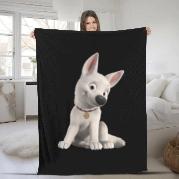 Discover Bolt Disney Fleece Blankets