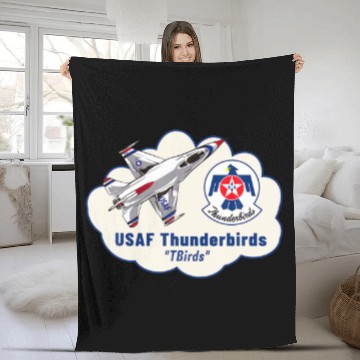 Discover USAF Thunderbirds Air Force 57Th Wing Gift Fleece Blankets