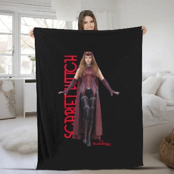 Discover Scarlet Witch Character Art Fleece Blankets