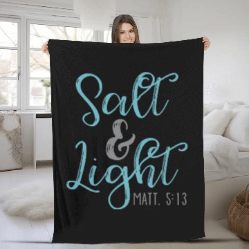 Discover Salt & light bv ang polo Fleece Blankets