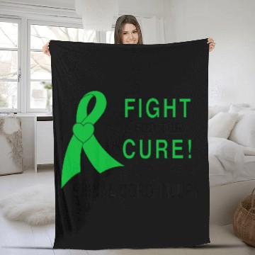 Discover Spinal Cord Injury Fight for the Cure Fleece Blankets
