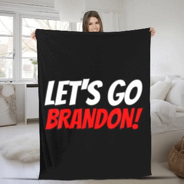 Discover Let’S Go Brandon Men Women Youth Fleece Blankets