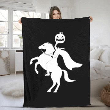Discover Headless Horseman Polo Fleece Blankets
