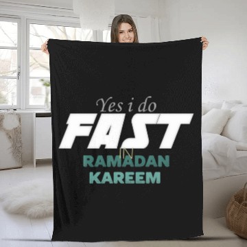 Discover Ramadan Mubarek Gift 2022 Fleece Blankets