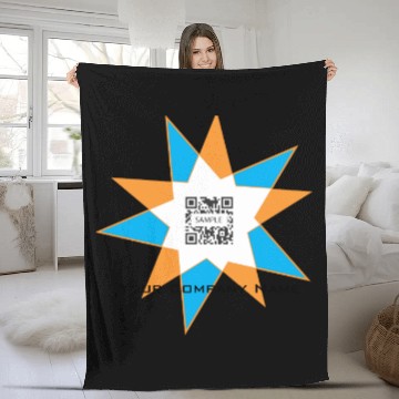 Discover Template Starburst Fleece Blankets