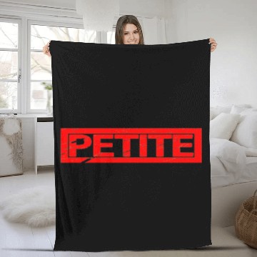Discover Petite Stamp Fleece Blankets