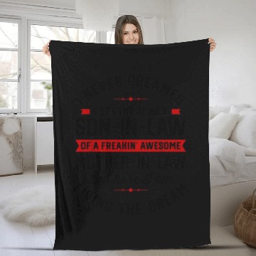 Discover Son In Law Mother in Law Fleece Blankets
