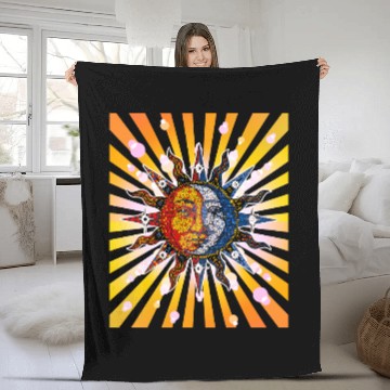 Discover Two Face Shine Fleece Blankets