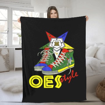 Discover Order Of The Eastern Star OES Style Sistar Diva Fa Fleece Blankets