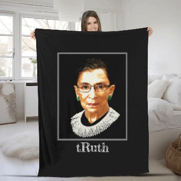 Discover tRuth Funny Ruth Bader Ginsburg  in Black Fleece Blankets