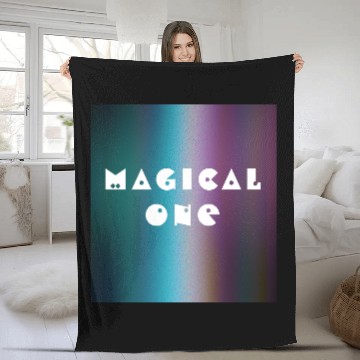 Discover cute personalized holographic Fleece Blankets