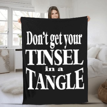 Discover Tangled Tinsel Fleece Blankets