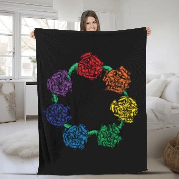 Discover Order of the Rose - Pride Fleece Blankets
