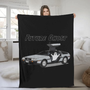 Discover Future Ghost - Funny Halloween Fleece Blankets