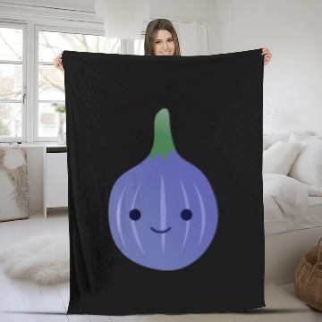 Discover I'm Kinda a Fig Deal Fleece Blankets